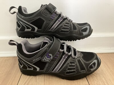 Scott MTB Fahrradschuhe Sneaker grau schwarz Größe UK5 Sticki X-Flex