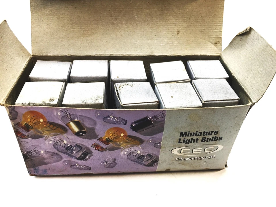 CEC 10 Piece Miniature Lamp Set 3496 NOS - Image 3 of 4