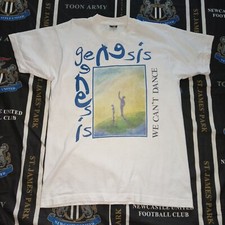Vintage Genesis Merch Cotton T-Shirt We Can't Dance European Tour 1992 Size L