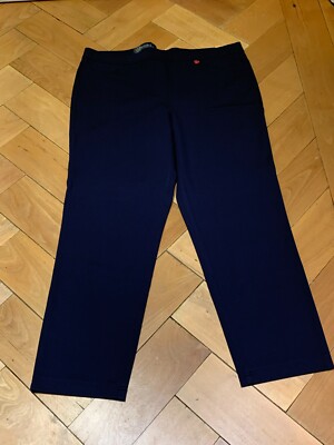  TONI Relaxed Hose ''Alice'', Slim-Fit, Komfortbund Gr. 48 K blau 01 - NEU
