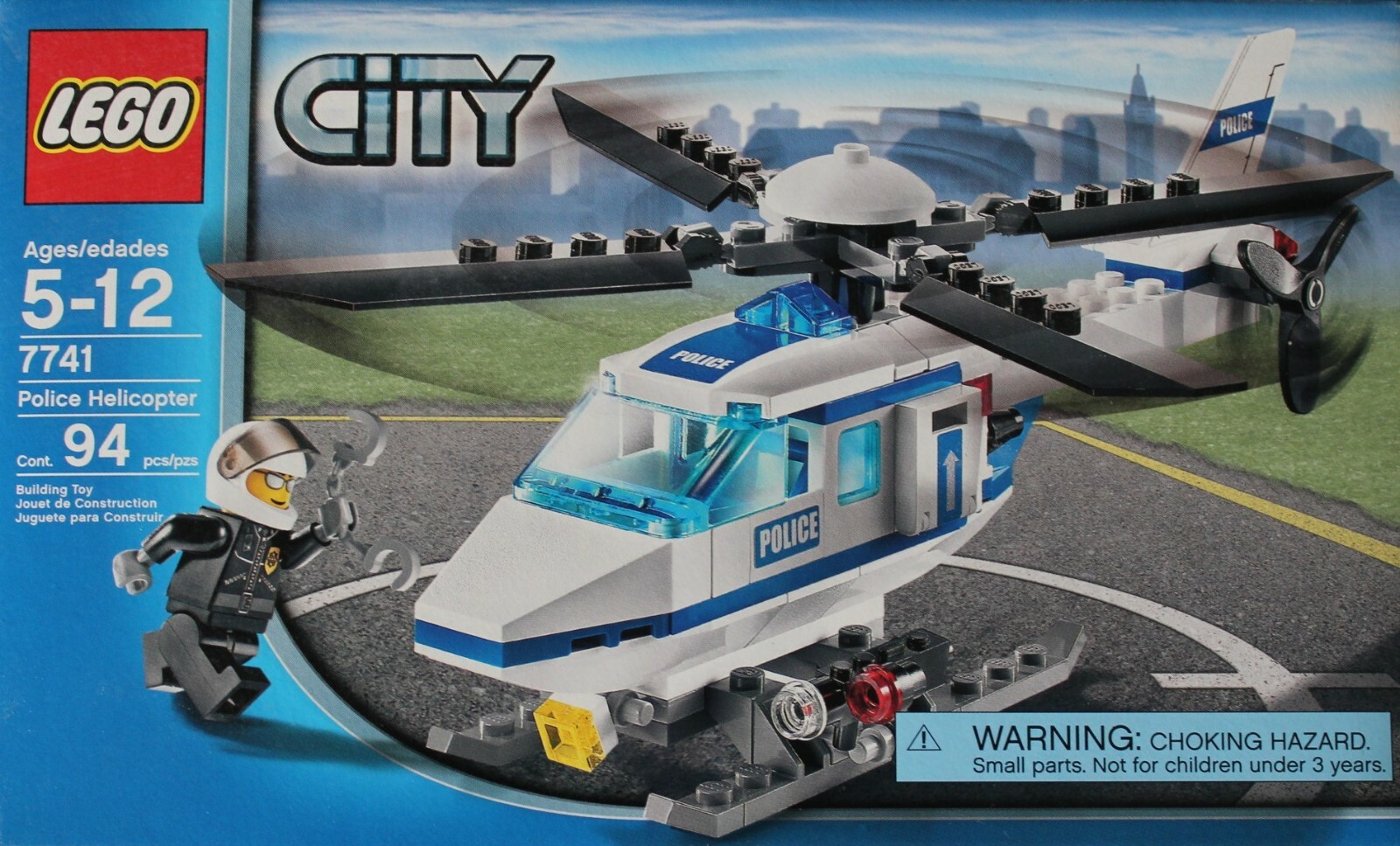 lego city police helicopter