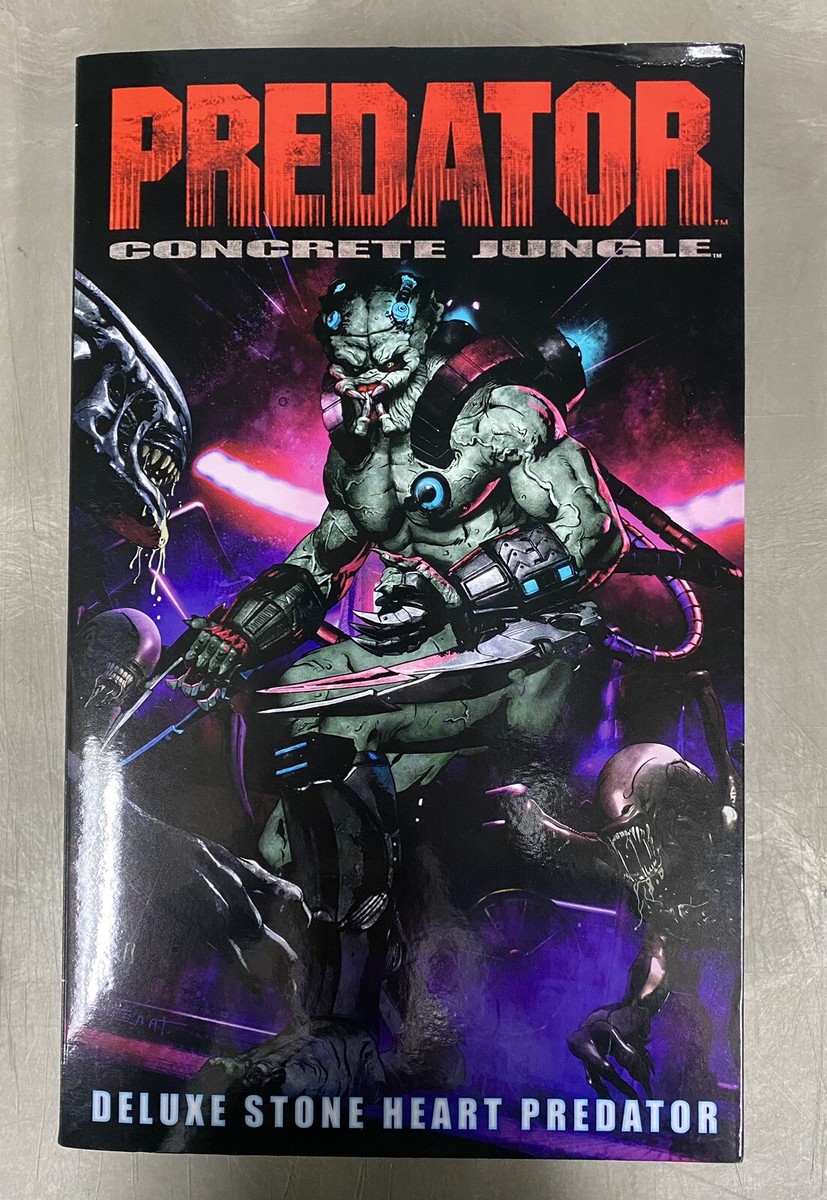 NECA - Predator Concrete Jungle Stone Heart Predator Action NECA - Predator Concrete Jungle Stone Heart Predator Action
