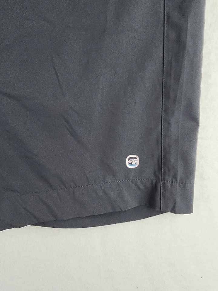 Pantalones Cortos de Senderismo Free Country Para Hombre Gris Poliéster Talla Pequeña Foto 3 de 4