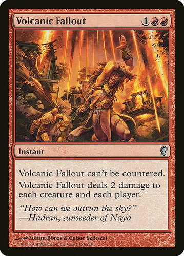 MTG FOIL Volcanic Fallout - Conspiracy #157 | eBay