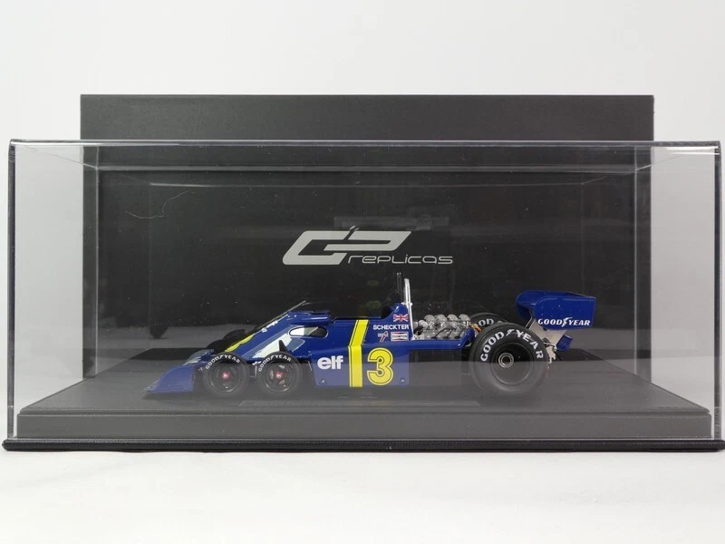 GP Replicas GPreplicas Tyrrell P34 #3 Jody Scheckter 2nd Monaco 1976 1/18 GP089C - Immagine 3 di 4