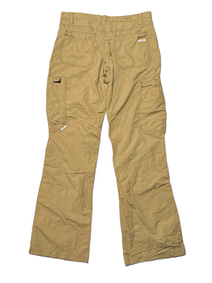 Pantalones De Colección Ecko Rojo Y2K Patinador Punk Bronceado Carga Nylon Juniors Talla 9 (33x30) Foto 2 de 4