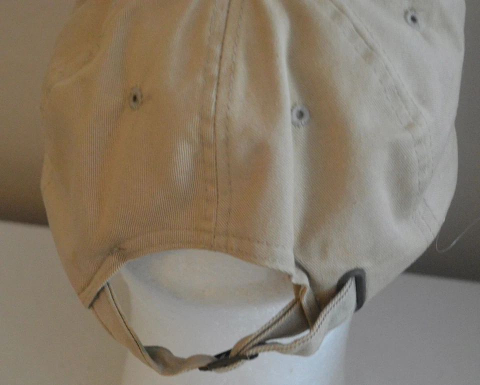 Gorra de tenis de EE. UU. Strapback BANDERA AMERICANA Bronceada Aussie en muy buena condición Foto 3 de 4