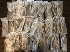 Thomasville 6 1/8” Crescent Brushed Nickel Cabinet Pull Lot Of 44