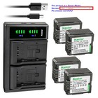 Kastar Battery Ltd2 Charger for Panasonic Vbg130 Hdc-Tm700 Hdc-Tm700K Camcorder
