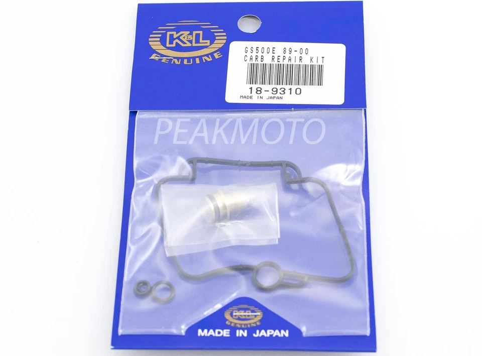 Kit de reparación de carburador de cuenco inferior K&L 18-9310 Suzuki GS500E DR250S DR250SE Foto 2 de 2
