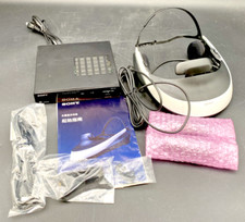 SONY HM2-T1 HEAD MOUNTED DISPLAY 3D HEADSET VIEWER  PROCESSOR, CABLES, ETC.