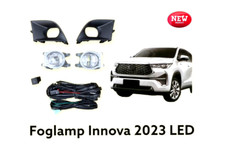 Fog Lamp Light LED Clear Lens Complete Set For 2023 Toyota Innova