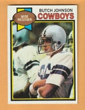 Butch Johnson Dallas Cowboys 1979 Topps #86 UC Riverside 4P