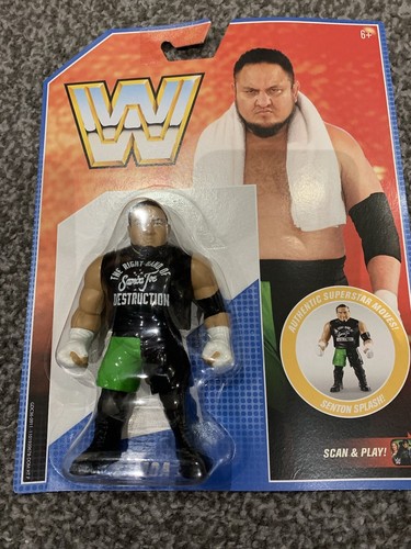 WWE Mattel Retro Samoa Joe AEW WCW MOC Figure WWF ...