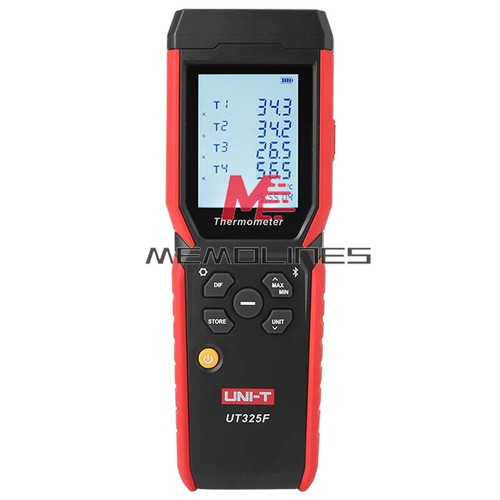 UNI-T UT325F Smart Digital 4Ch Thermocouple Thermometer Bluetooth APP Control - Picture 9 of 12