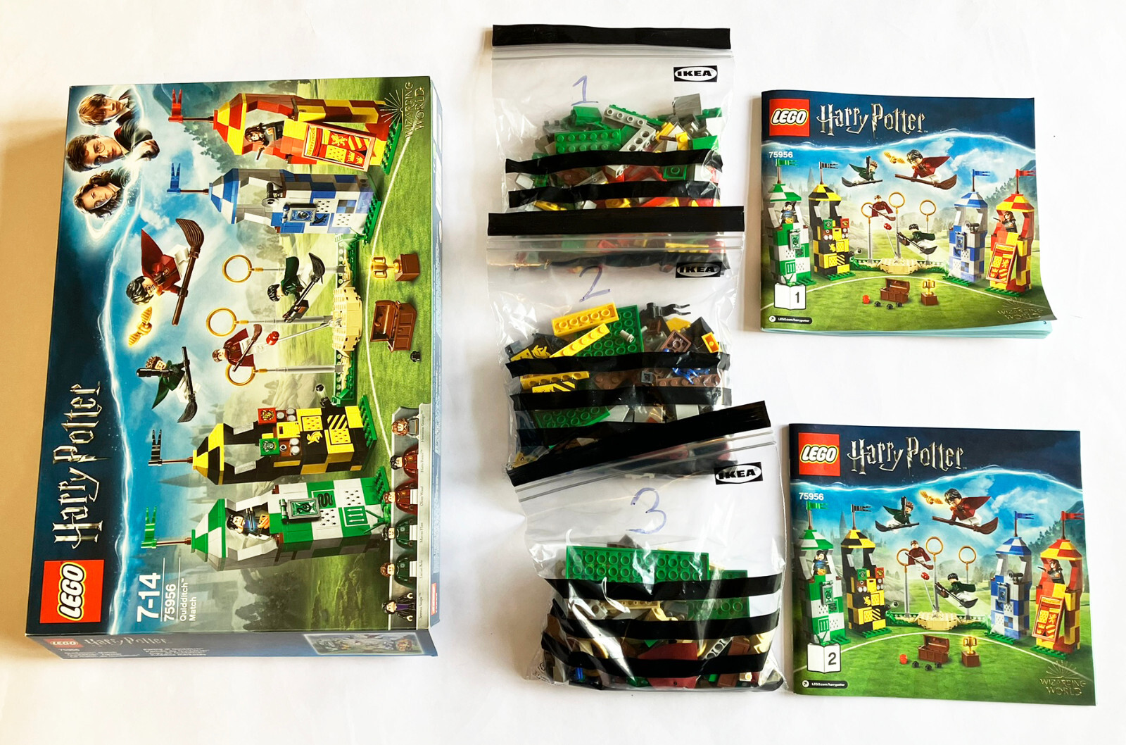 LEGO Harry Potter 75956 Quidditch Match - COMPLETE