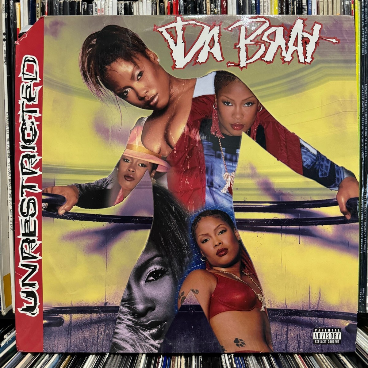 DA BRAT - UNRESTRICTED (VINYL 2LP) 2000!! RARE!! JERMAINE DUPRI +