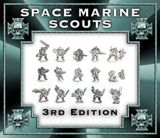 Games Workshop - WH40k Metal 3rd Edition Space Marine Scouts