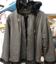 Beautiful Black Unisex Leather Jacket With thick Lining.