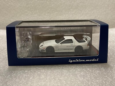 Ignition Model 1/64 IG2500 Mazda RX-7 (FC3S) RE Amemiya White With