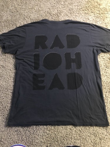 Radiohead W.A.S.T.E. A Moon Shaped Pool 2016 Tour The Numbers T Shirt - Picture 2 of 3