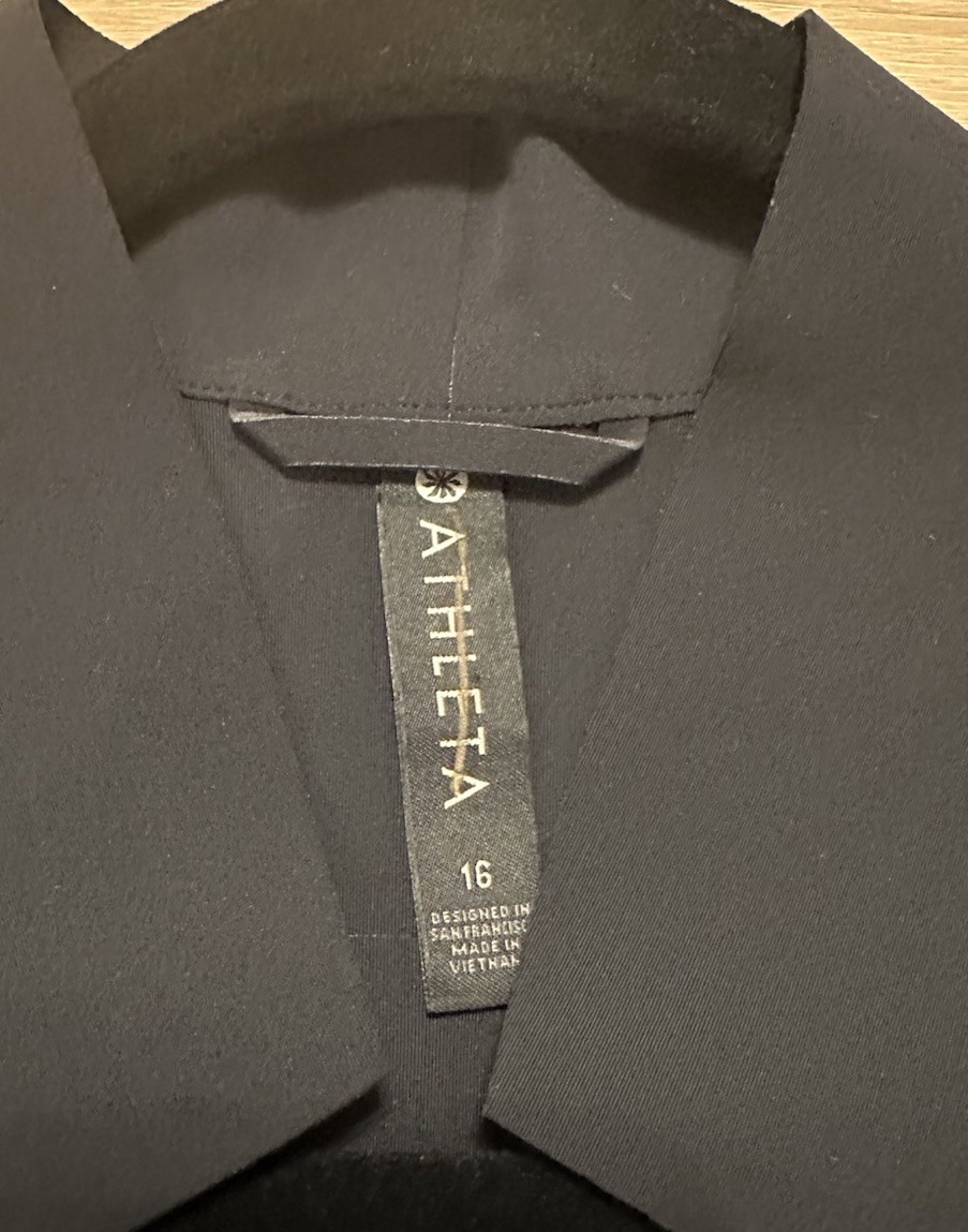 Athleta Cosmic Interstellar Blazer Jacket Black S… - image 4