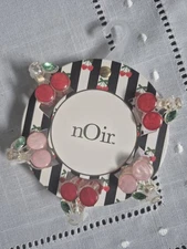 Set of 5 Mini nOir Cherry Hair Claw Clips Red & Pink Cherries Barrettes Girly 