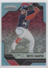 2017 Panini Chronicles Prizm Light Blue Prizm 157/299 Bryce Harper #28 2r7