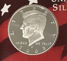 2003 ‘S’ Proof 90% Silver JFK Half Dollar *NO RESERVE!!!*