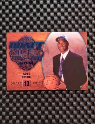 KOBE BRYANT Draft Night 2008-09 Fleer Hot Prospects #94 Blue Lakers HOF 
