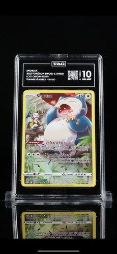 TAG 10  RANK #1 Pokémon TCG Snorlax TG10/TG30 Lost Origin Full Art