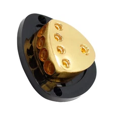 Car 4Way Distribution Block Car Audio Power Wire Splitter 1*4GA In to 4*8GA Out