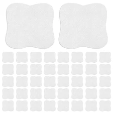 40 Pieces Soothing Gel Pads Hydrogel Reusable Nipple Pads Breastfeeding Essentia