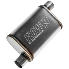 Flowmaster Flow Fx Chambered Muffler 2.50 Offset In 2.50 Offset Out