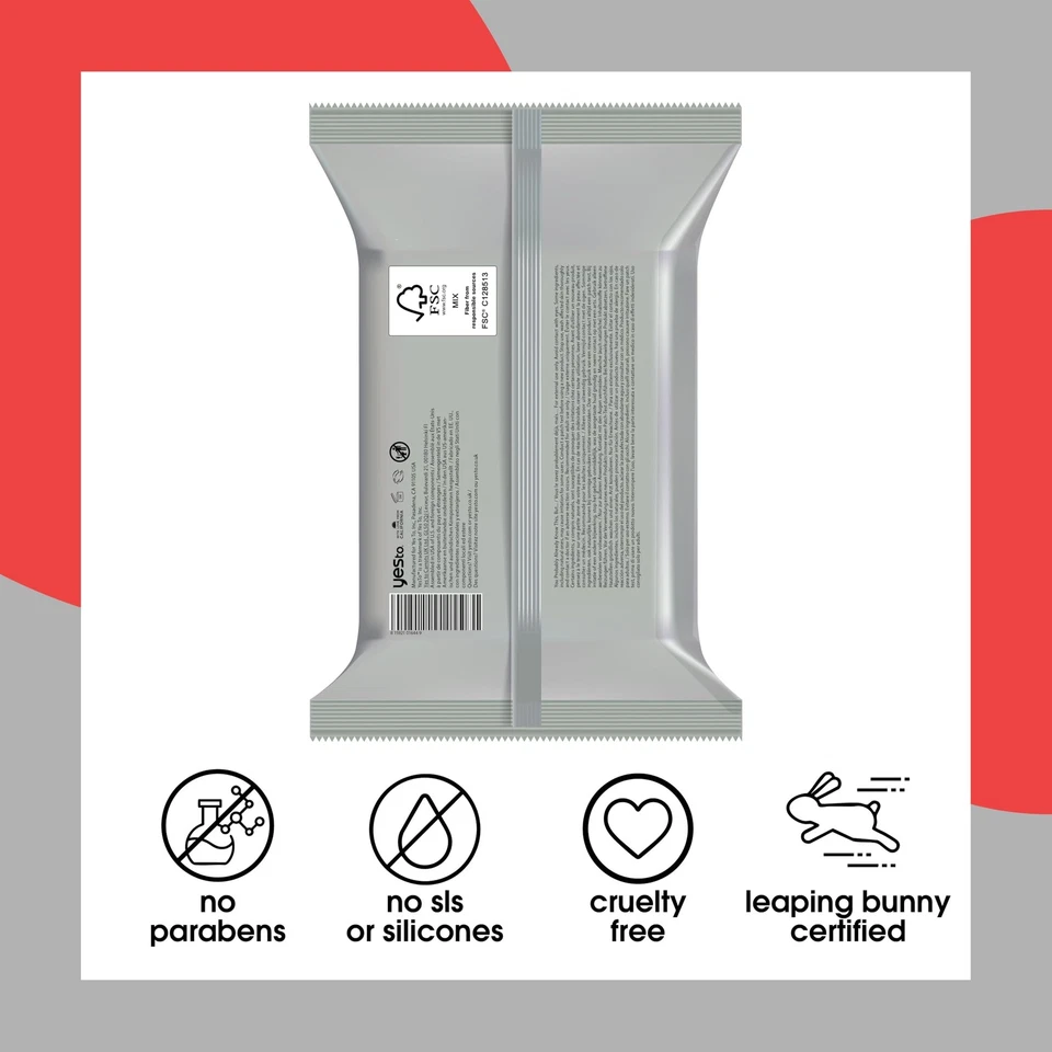 Yes To Face Wipes for Women and Men, Charcoal Facial Cleansing Wipes for use ... - Image 4 of 4