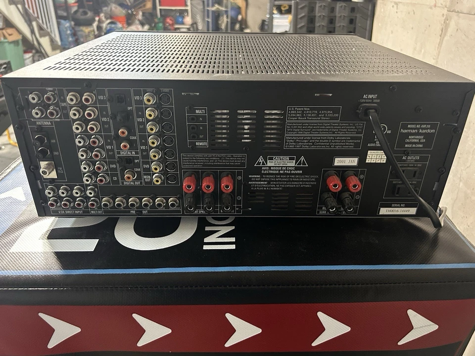 Harman Kardon AVR 310 Home Theater Stereo Receiver Dolby Digital. - Image 2 of 2