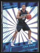 Ivan Rabb 2017-18 Panini Revolution Sunburst /75 #134 Memphis Grizzlies