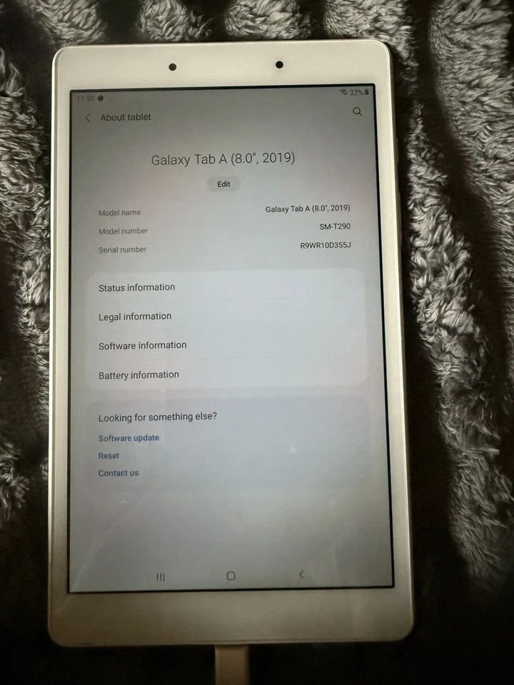 Samsung Galaxy Tab A 8.0 2019 SM-T290 Wi-Fi Silver 32GB 2GB Ram Android Tablet - Image 4 of 4