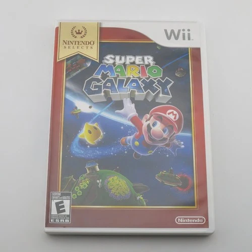 Super Mario Galaxy Nintendo Selects Wii Video Game Co-Star Mode