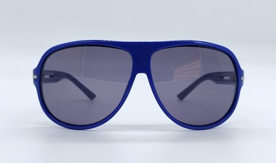 Sonnenbrille DIOR HOMME BLACK TIE 71/S Blau Wrap Aviator Herren Sunglasses