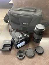 Cannon EOS Rebel T6 ds126621 18-55MM, 750MM BAG/LENS CAPS Please Read