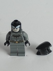 Lego Minifigure vtg mini figure building block DC Comic toy Batman No Cape