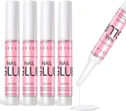 Makartt Strong Nail Glue, 5S Dries Quickly, No Need for Nail Lamp Cure, 5PCS Nai