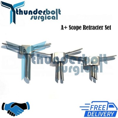 A+ Scope Retracter Set Surgical Instruments For Endoscopic & Spine Surgery