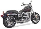Bassani Road Rage II 2 into 1 Full Exhaust System Chrome Harley Davidson Dyna