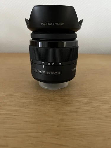 Sony Alpha SAL18552 18-55mm F/3.5-5.6 DT II SAM Kit-Objektiv, A-Mount - Bild 11 von 12
