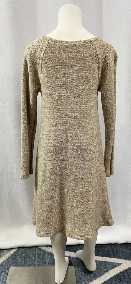 Vestido Suéter Crazy 8 Manga Larga Tejido Acanalado Niñas Talla M (7-8) Foto 3 de 4