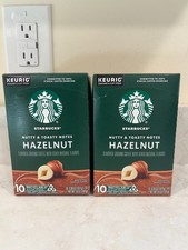 Starbucks Hazelnut Coffee K-Cups 20CT BB 11/3/26 OR LATER 2X BOXES TOTAL