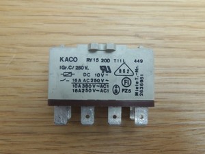 Original Miele Trockner Heizrelais RY15200T11L 2636951