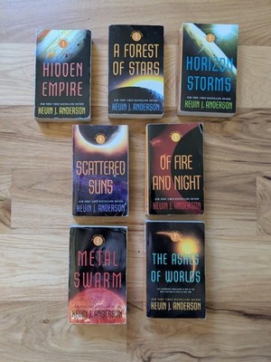 Saga of Seven Sun Series by Kevin J. Anderson ( Books 1-7, COMPLETE SERIES)